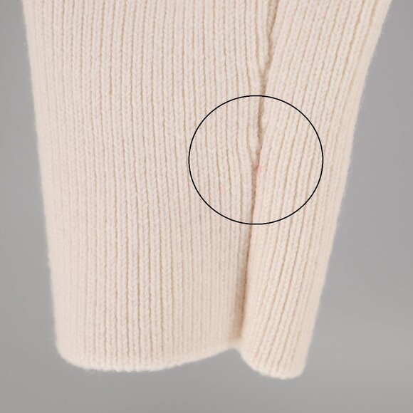 WILFRED ARITZIA Merino Wool Carina Cardigan Sweater Puff Sleeve Size S - Picture 7 of 9